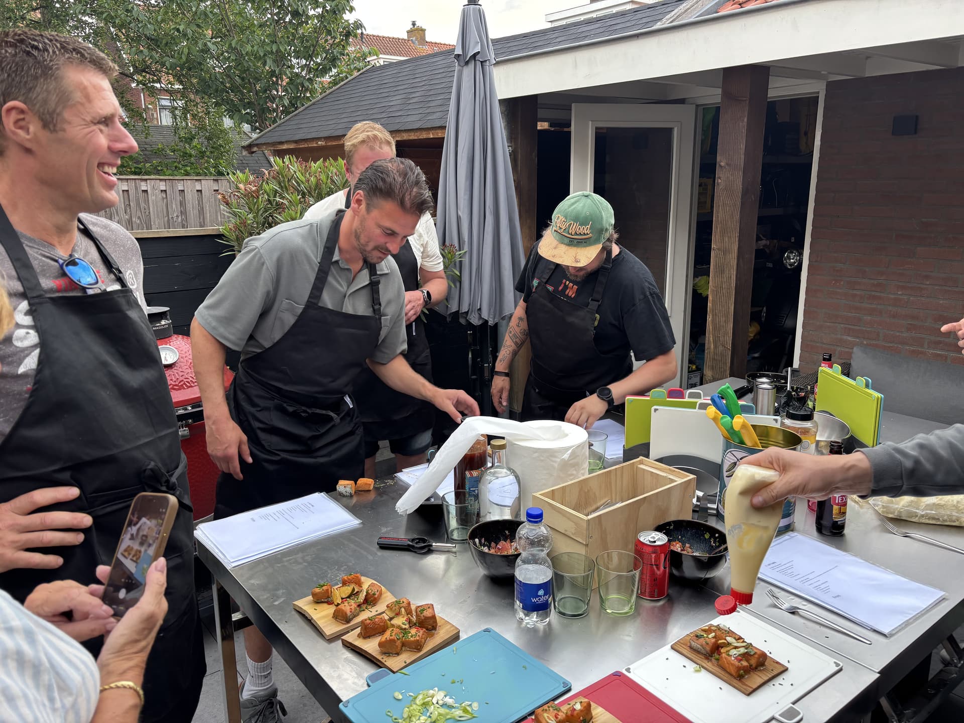 Sfeer tijdens de cursus